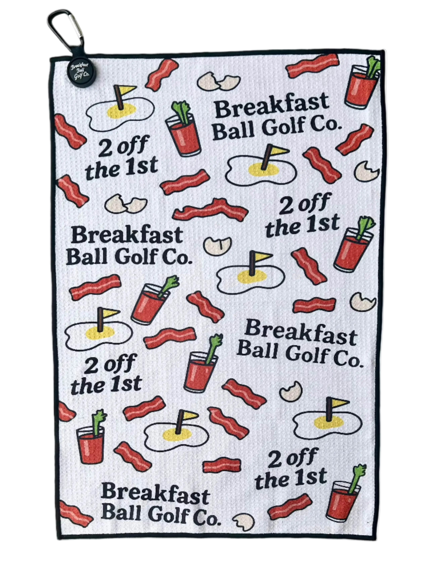 Breakfast Ball Magnetic Golf Towel