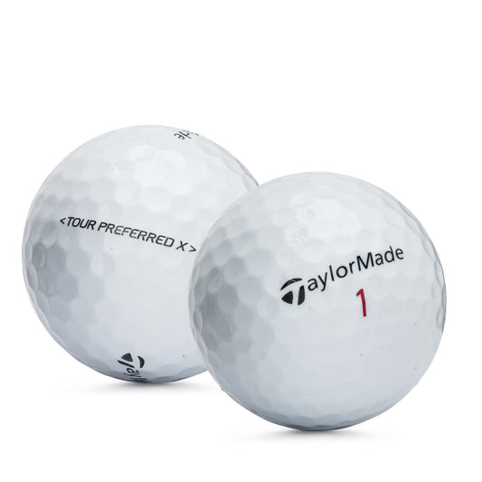 TaylorMade Assorted Models Near Mint Recycled Used Golf Balls, White - 60 Count