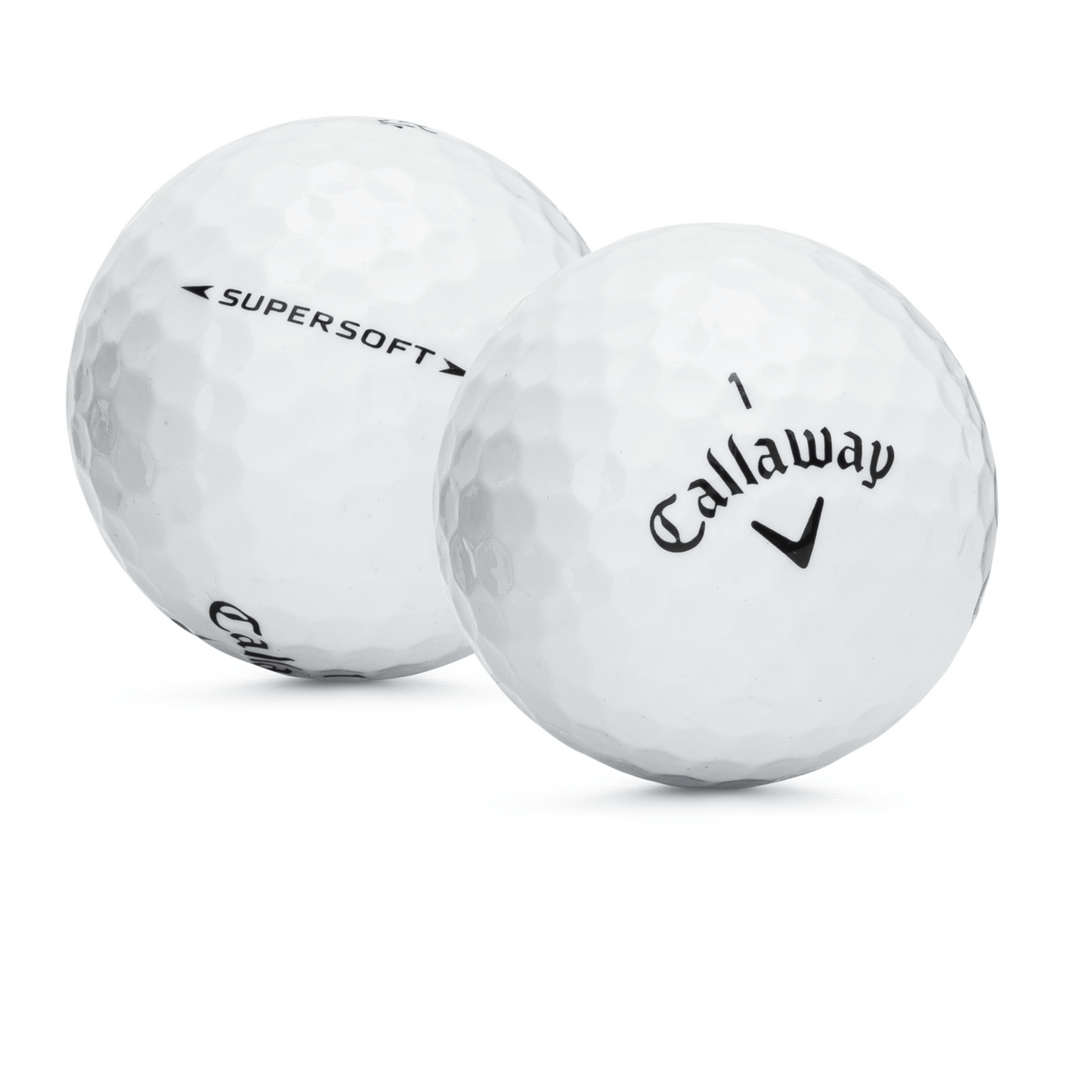 Used Callaway Supersoft Golf Balls - 1 Dozen