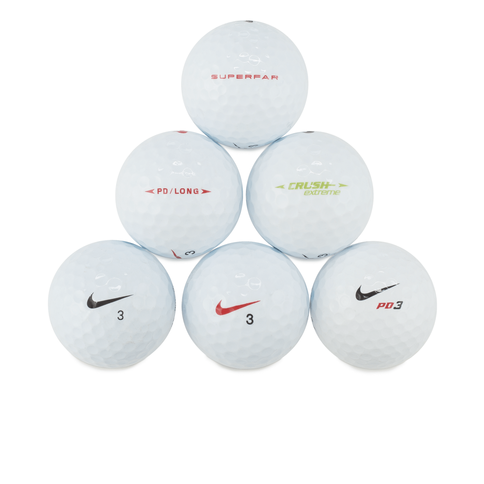 Nike golf balls clearance new