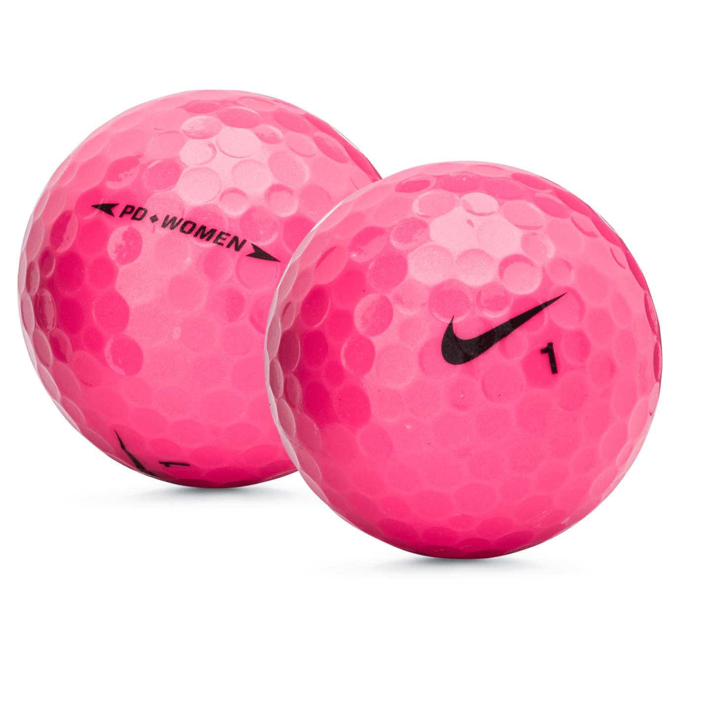 Used Nike PD Women's Golf Balls - 1 Dozen