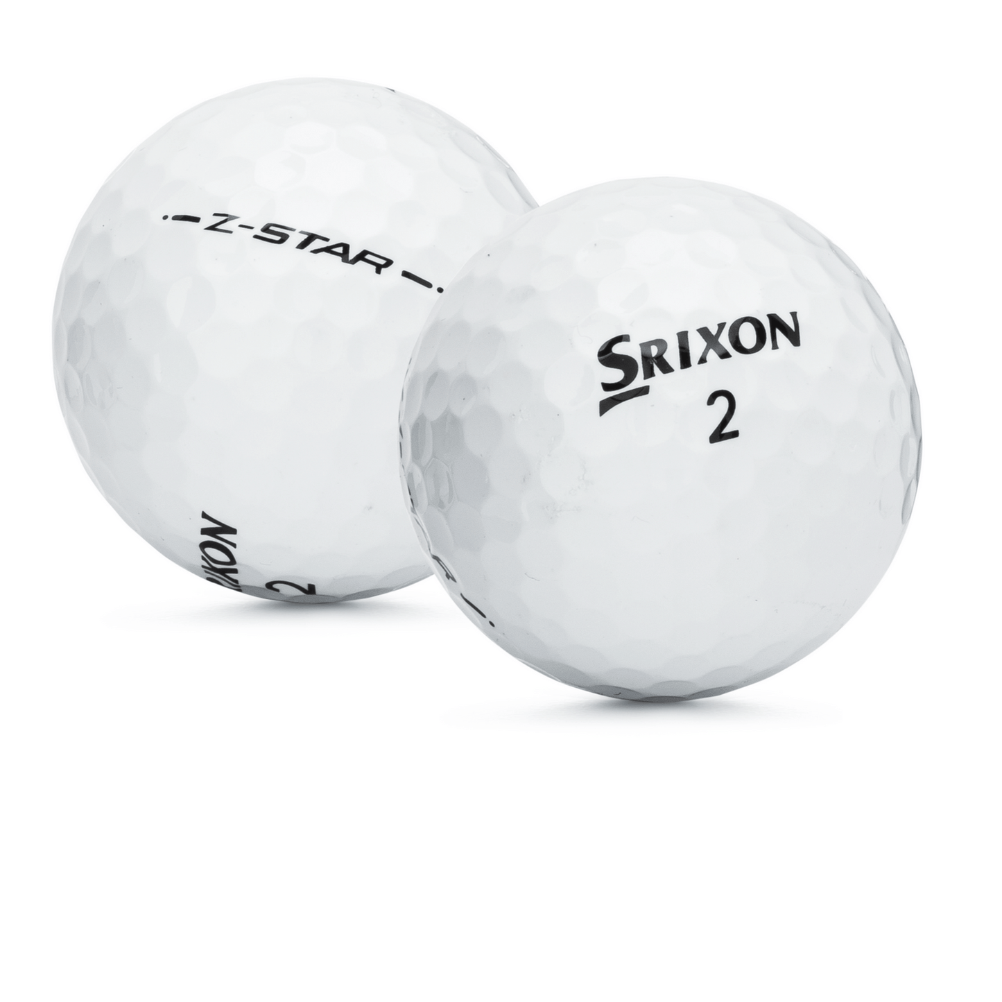 Srixon Assorted Z Series Pro Tour Models Near Mint Recycled Used Golf Balls, White - 60 Count