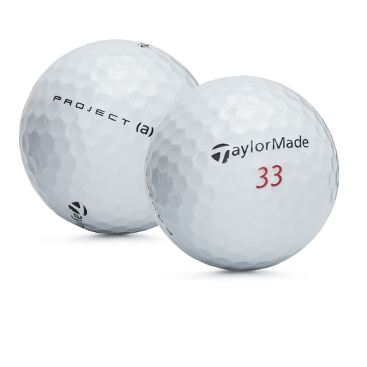 Used TaylorMade Project (a) Golf Balls - 1 Dozen
