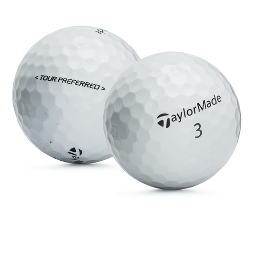 Used TaylorMade Tour Preferred Golf Balls - 1 Dozen