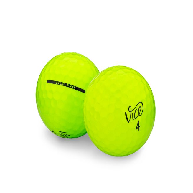 Used Vice Green Mix Golf Balls - 1 Dozen