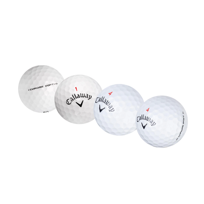 Used Callaway Chromesoft Tour Mix Golf Balls - 1 Dozen