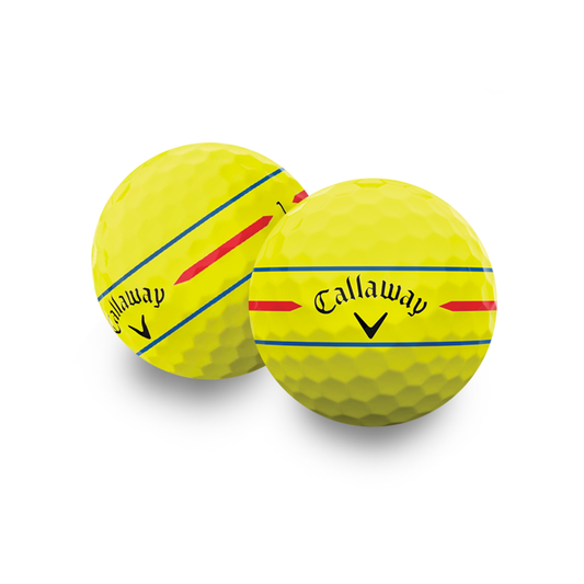 Used Callaway Chromesoft 360 Triple Track Golf Balls - 1 Dozen