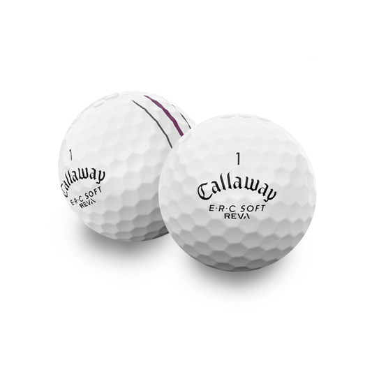 Used Callaway ERC Soft Reva Golf Balls - 1 Dozen