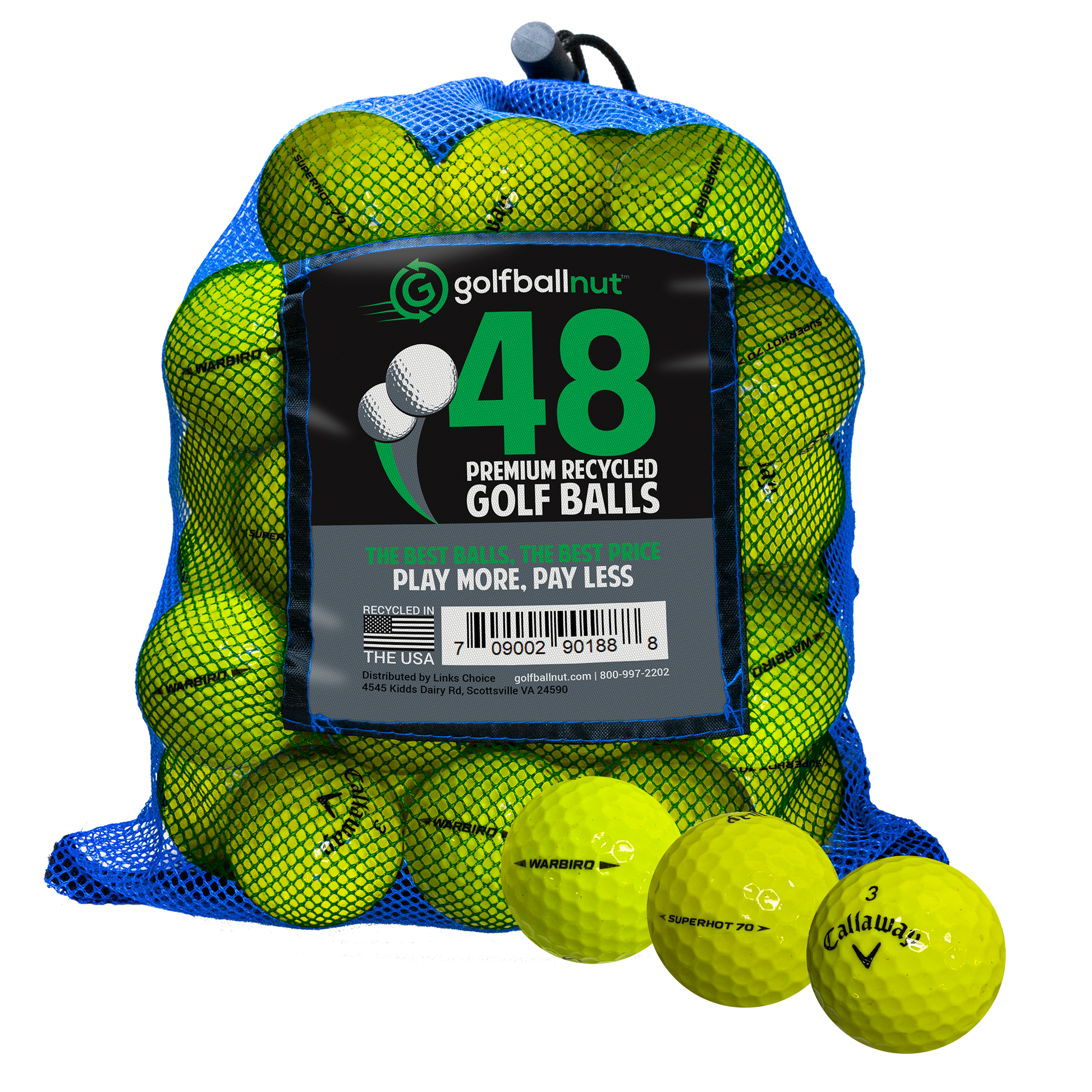 Callaway Mix Golf Balls - used golf balls by Callaway