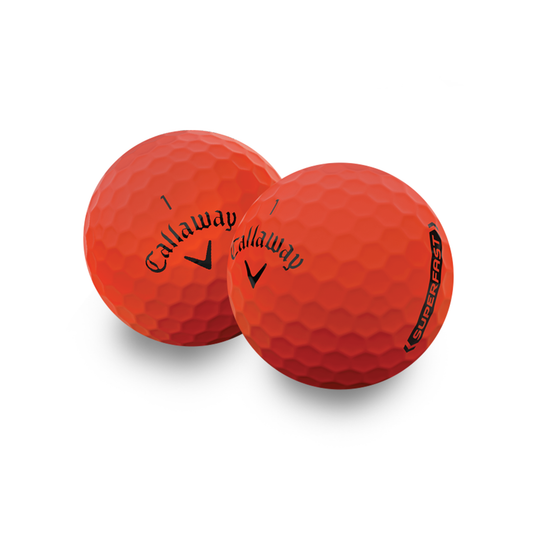 Used Callaway Super Fast Golf Balls - 1 Dozen