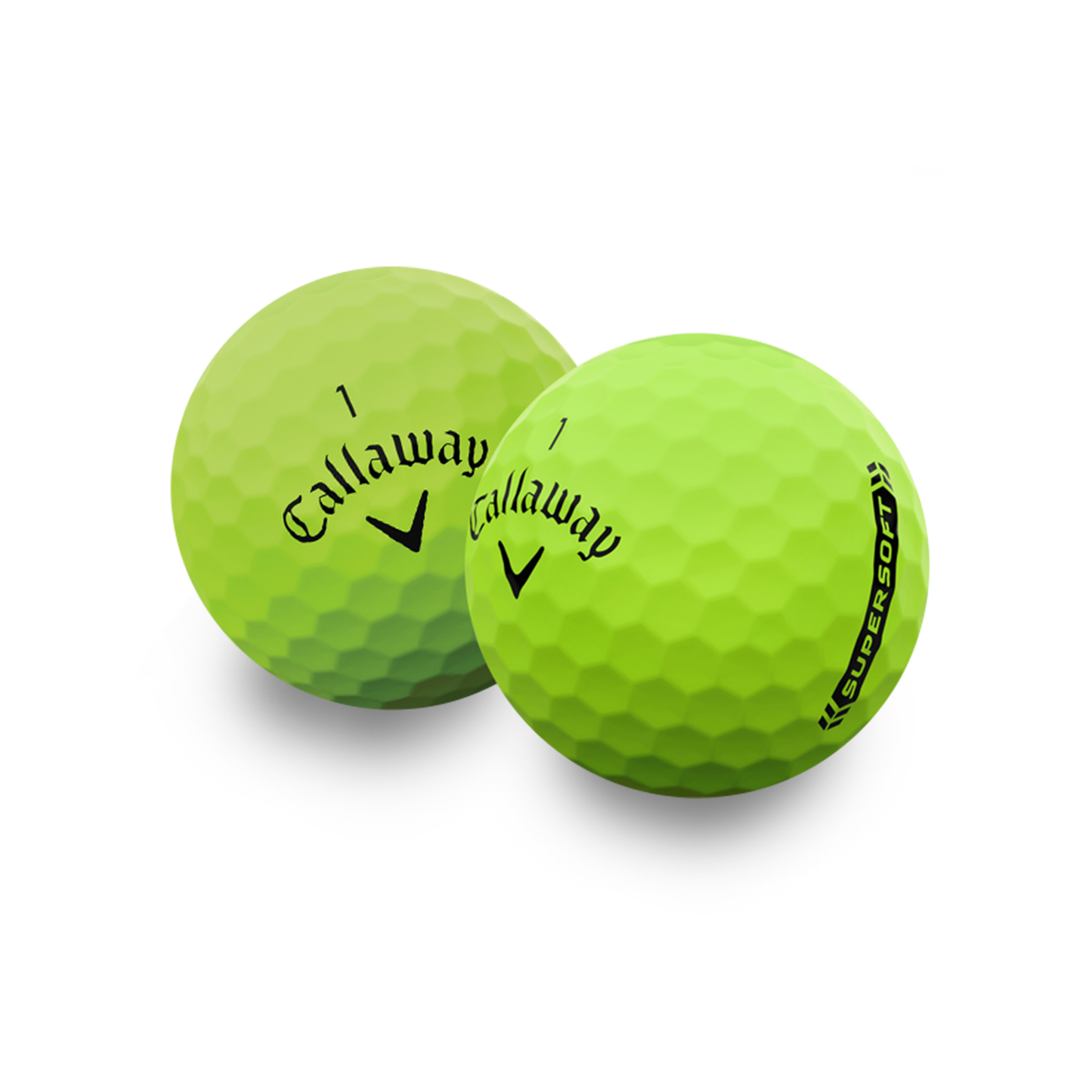 Used Callaway Super Soft Matte Golf Balls - 1 Dozen