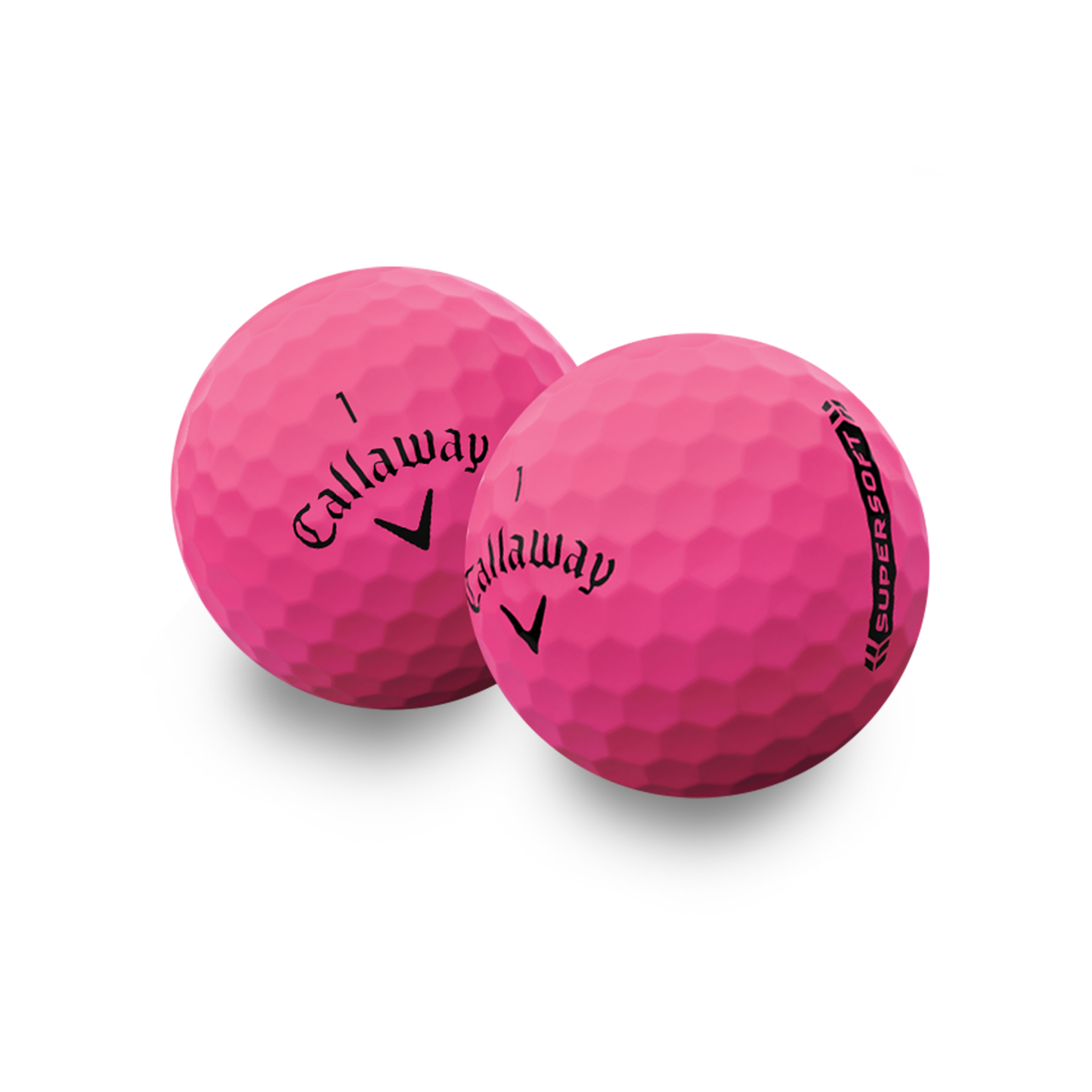 Used Callaway Super Soft Matte Golf Balls - 1 Dozen