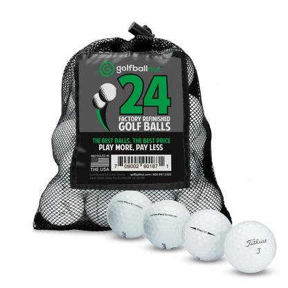 Factory Refinished Titleist Pro V1 Golf Balls - Bulk Mesh Bags