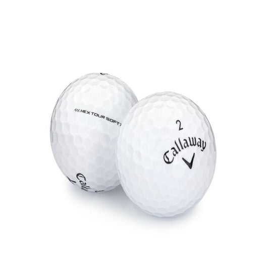 Used Callaway Hex Tour Soft Golf Balls - 1 Dozen