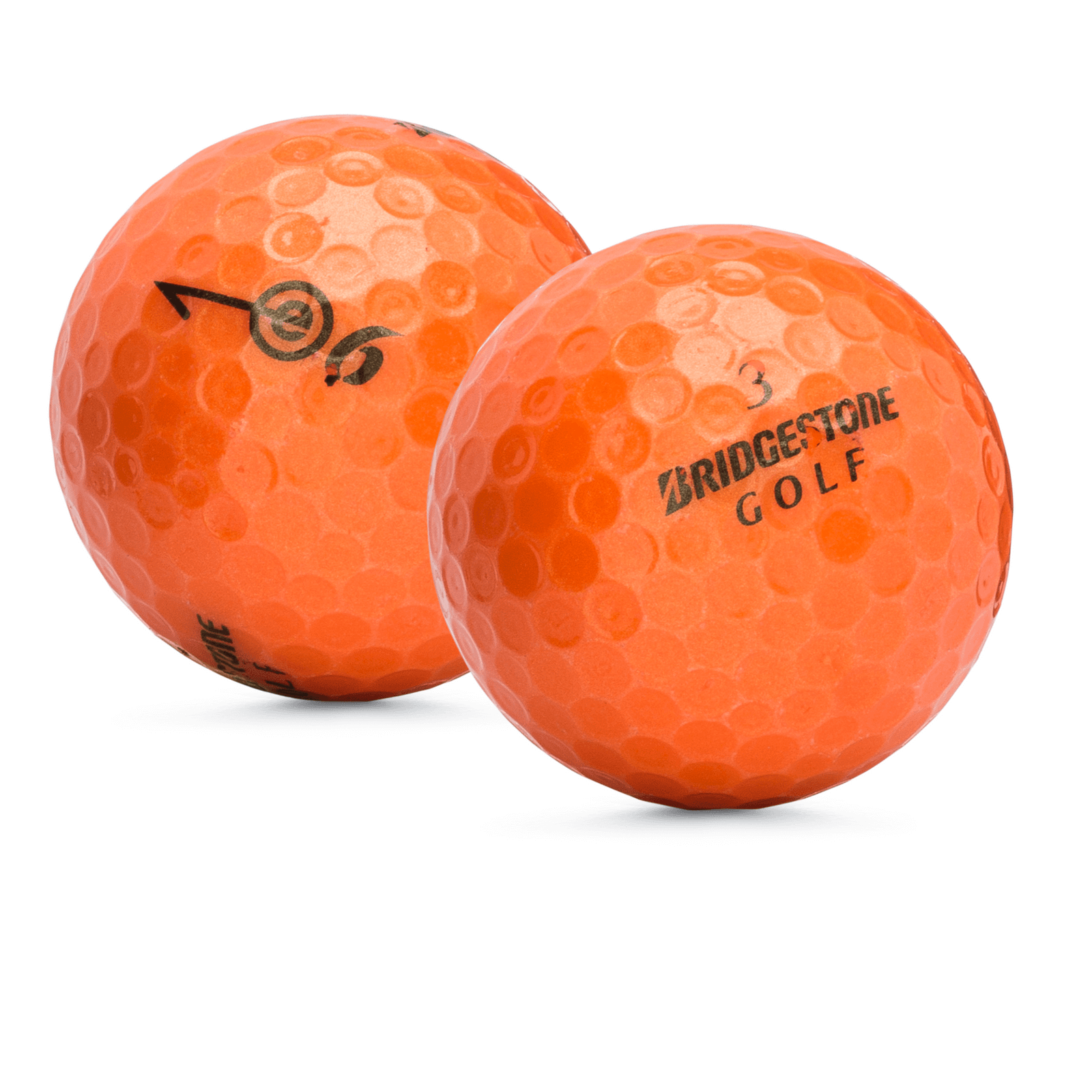 Orange Golf Balls GolfBallNut
