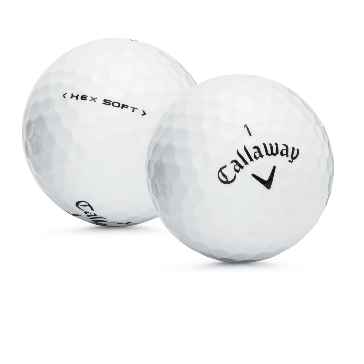 Used Callaway Hex Soft Golf Balls - 1 Dozen