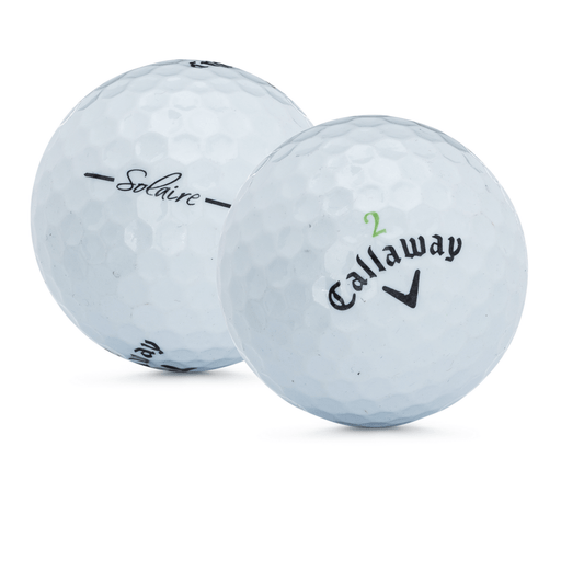 Used Callaway Solaire Golf Balls - 1 Dozen