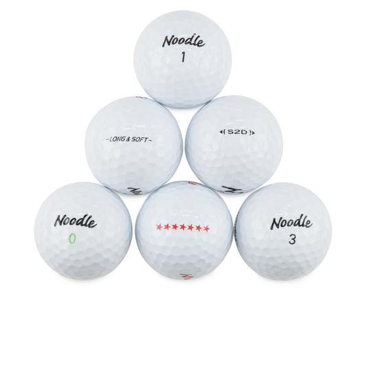 Used Maxfli Noodle Mix Golf Balls - 1 Dozen