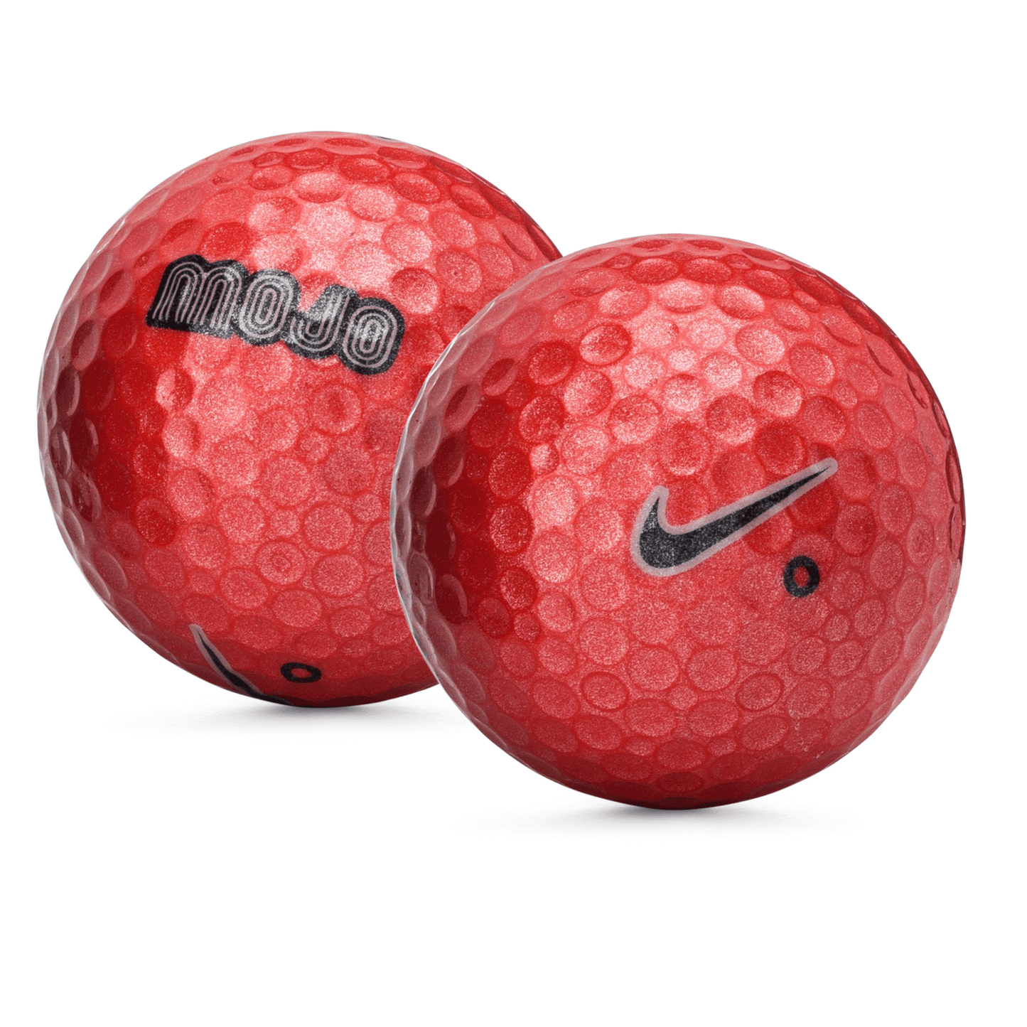 Used Nike Karma Mojo Red Golf Balls - 1 Dozen