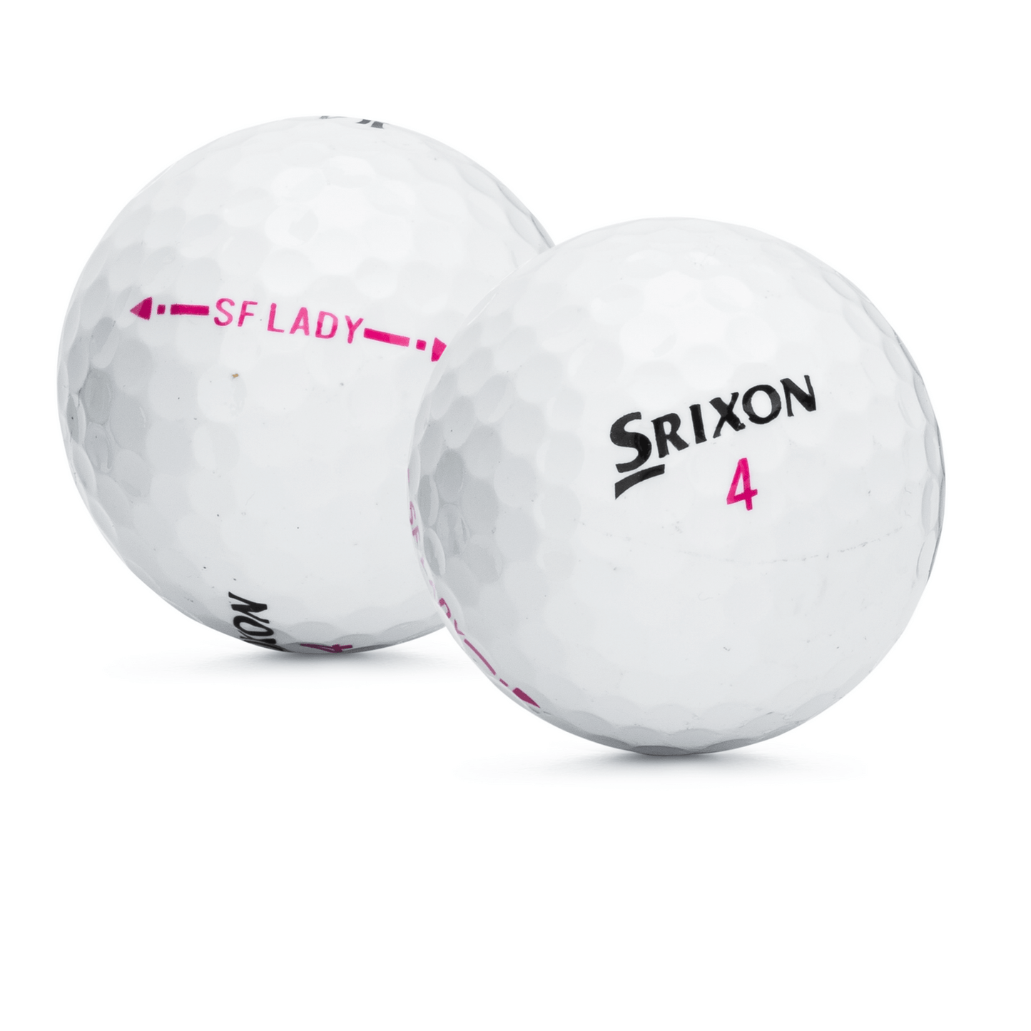 Used Srixon Soft Feel Lady Golf Balls - 1 Dozen