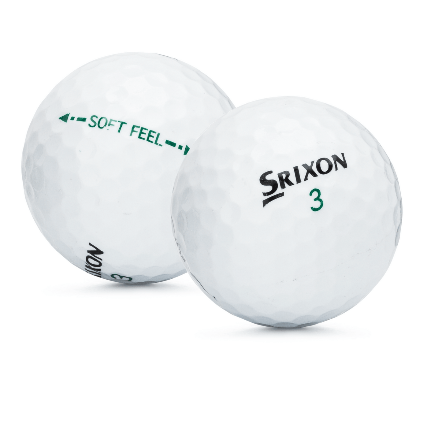 Used Srixon Soft Feel Golf Balls - 1 Dozen