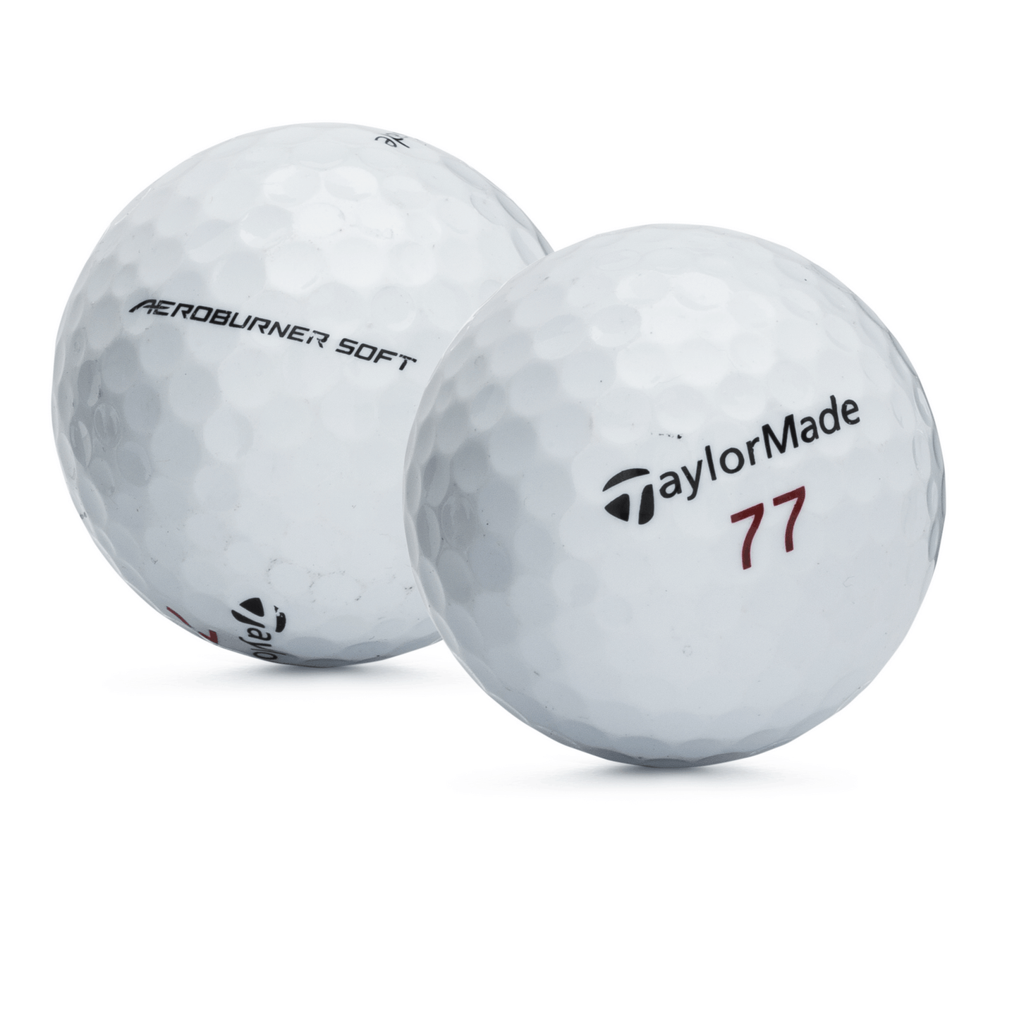 Used TaylorMade AeroBurner Soft Golf Balls - 1 Dozen